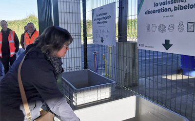 Nouvelle aire de réemploi Emmaüs à la déchetterie de Vierzon