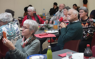 Repas de Noël à la communauté !
